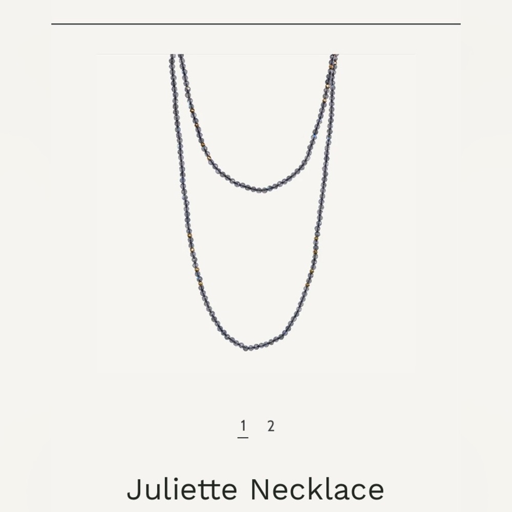 NWOT Civil Alchemy St. Louis Missouri Juliette Necklace and bracelet purple